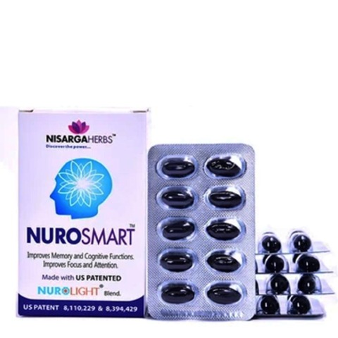 1 - Nisarga Herbs Nurosmart,  60 capsules 