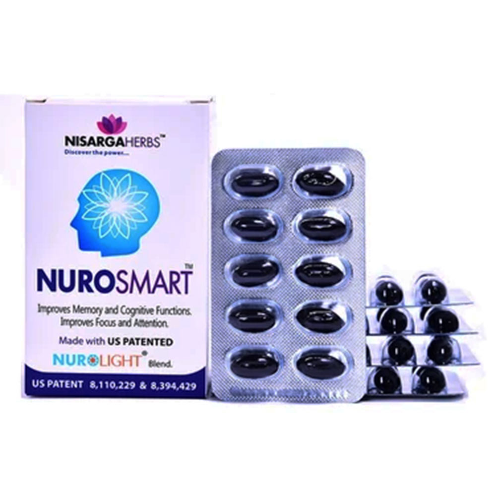 1 - Nisarga Herbs Nurosmart,  60 capsules 