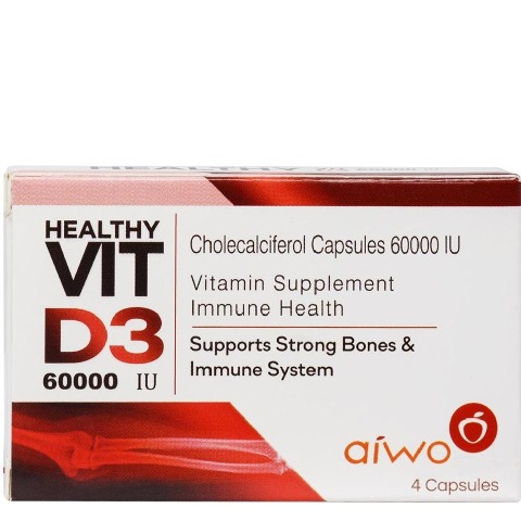 Aiwo Healthy Vit D3 60000 IU