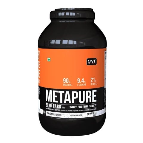 QNT Metapure Zero Carb Whey Protein Isolate,  4.4 lb  Stracciatela 