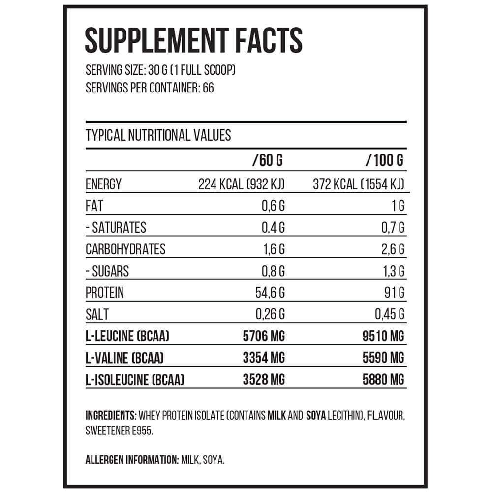 supplement - QNT Metapure Zero Carb Whey Protein Isolate,  4.4 lb  White Chocolate 