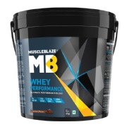 MuscleBlaze Whey Performance (70%) Protein Powder- 8.8 lb Chocolate