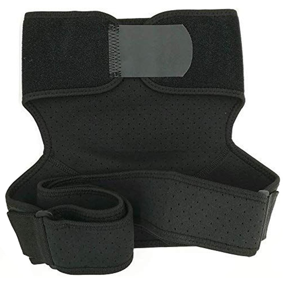 2 - B Fit USA Shoulder Support Brace with Pressure Pad for Men and Women (S-7112),  Black  Free Size 