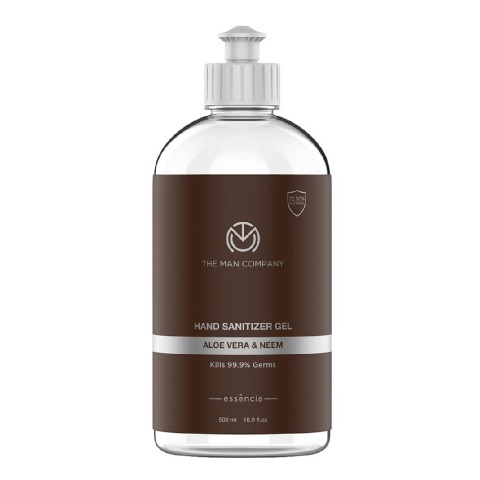 1 - The Man Company Hand Sanitizer,  Neem & Aloevera  500 ml  Protection from Germs 