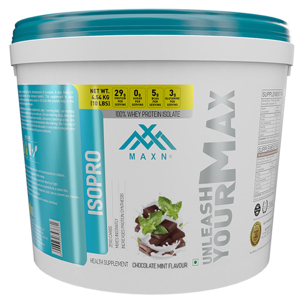 Maxn Isopro,  10 lb  Chocolate Mint 