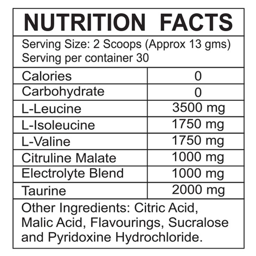 supplement - Maxn BCAA,  0.86 lb  30 Servings  Orange 