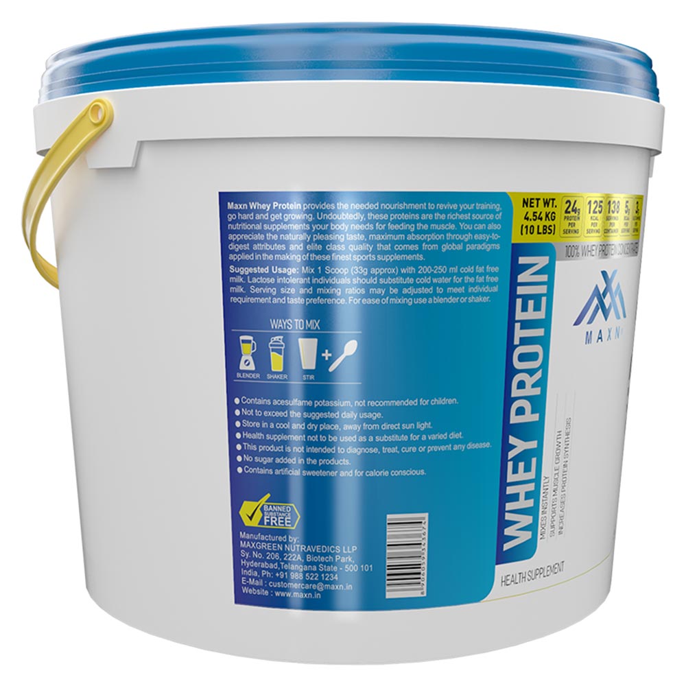 description - Maxn Whey Protein,  10 lb  Cookies and Cream 