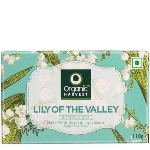 2 - Organic Harvest Bathing Bar,  110 g  Lily of The Valley 