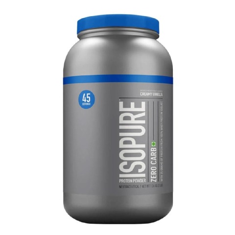 6 - Isopure Zero Carb Protein Powder OP,  3 lb  Creamy Vanilla 