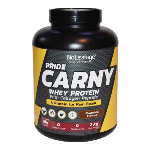 1 - Bio Leafage Pride Carny Whey Protein,  4.4 lb  Chocolate 