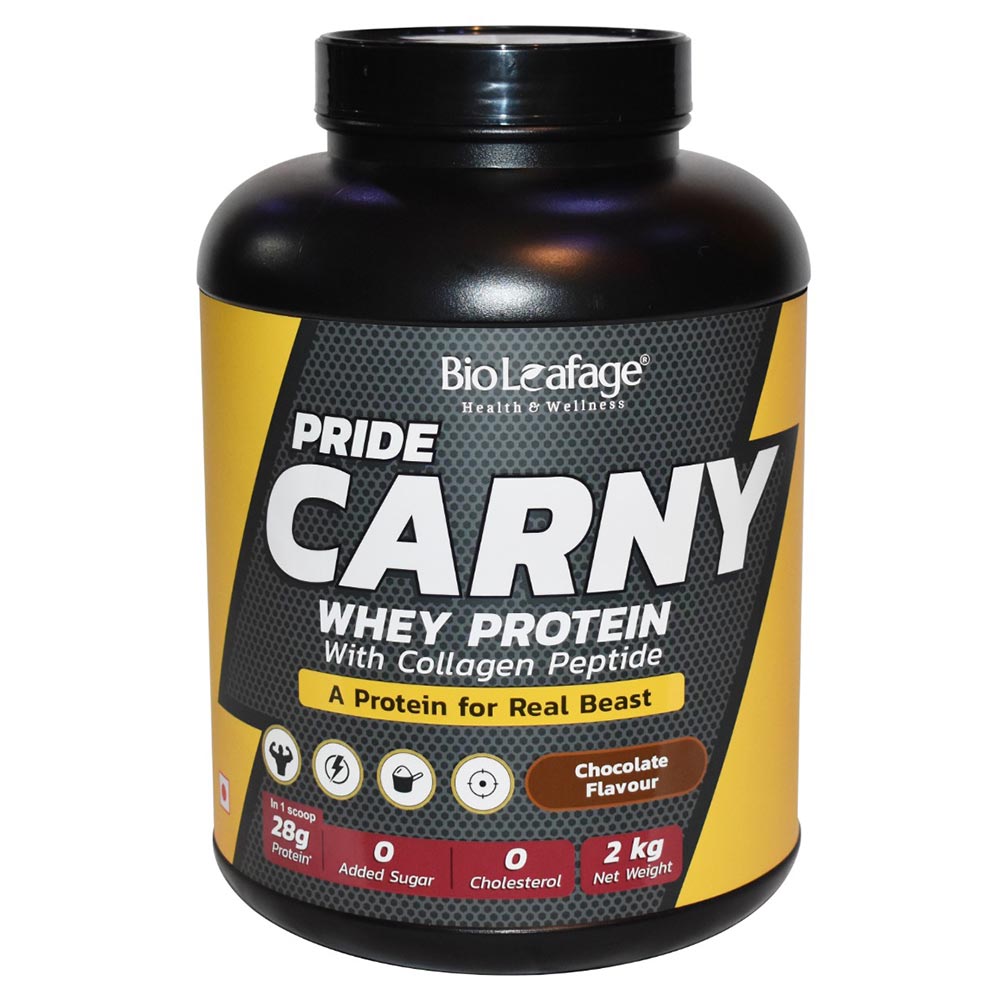 1 - Bio Leafage Pride Carny Whey Protein,  4.4 lb  Chocolate 