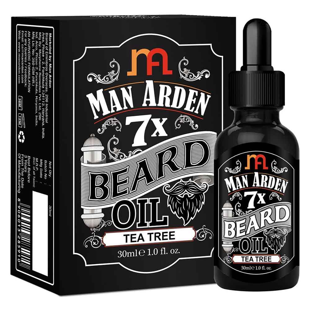 1 - Man Arden 7X Beard Oil,  30 ml  Tea Tree 
