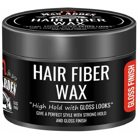 1-(1 - Man Arden Hair Fiber Wax,  50 g  Strong Hold with Gloss Finish 
