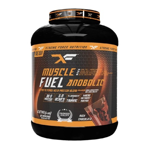 1 - Xtreme Force Nutrition Muscle Fuel Anabolic XF, 5 lb Rich Chocolate