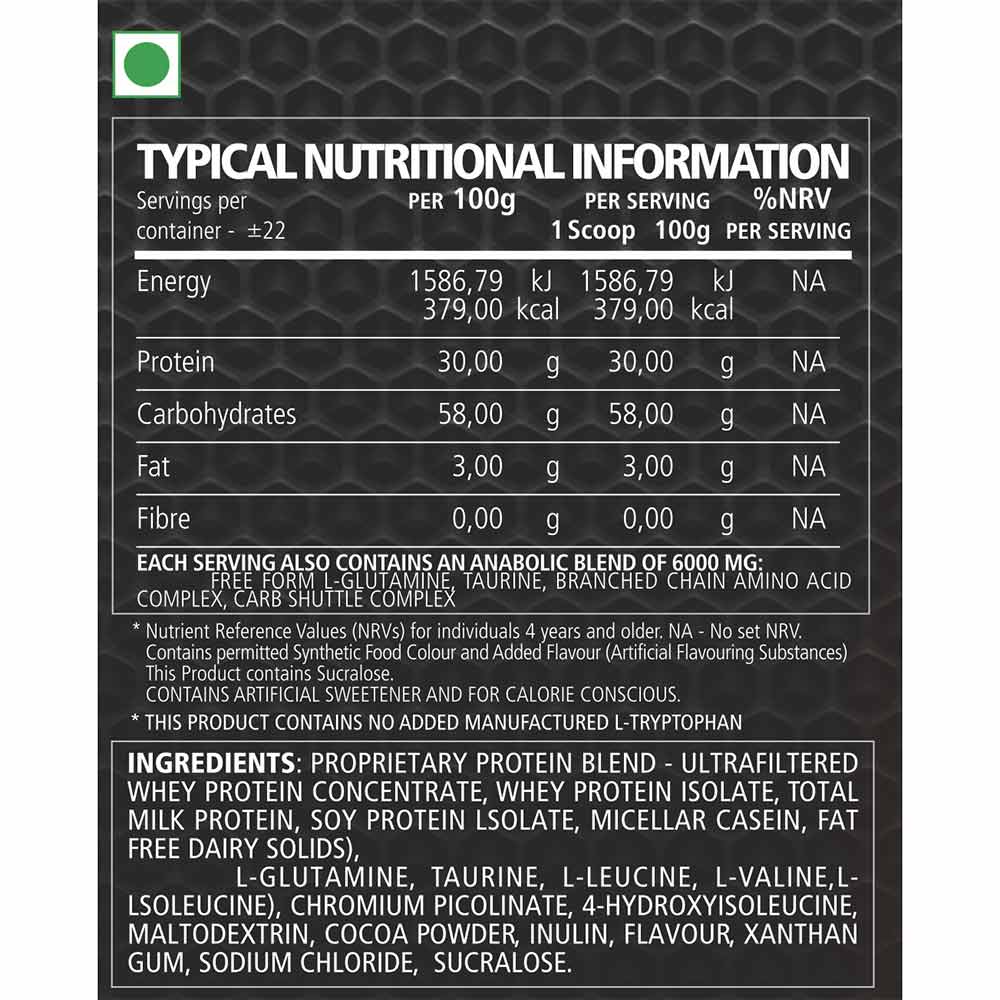 supplement - Xtreme Force Nutrition Muscle Fuel Anabolic XF,  5 lb  Rich Chocolate 