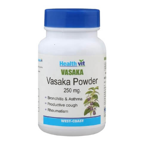 Healthvit Vasaka Powder (250 mg), 60 capsules Healthvit Vasaka Powder (250 mg), 60 capsules