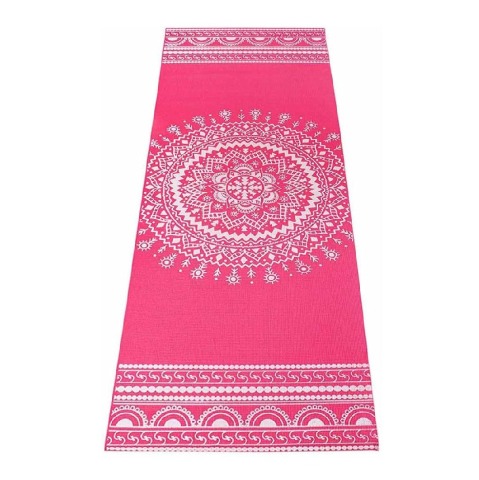 Strauss Meditation Designer Yoga Mat,  Pink  5 mm 
