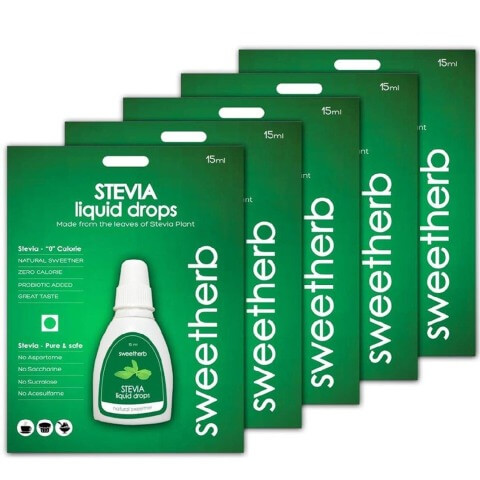Sweetherb Stevia Sugarfree Liquid, 75 ml Sweetherb Stevia Sugarfree Liquid, 75 ml