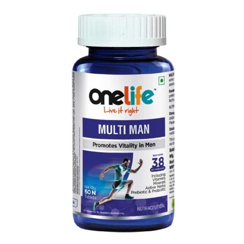 2 - OneLife Multi Man, 60 tablet(s) Unflavoured