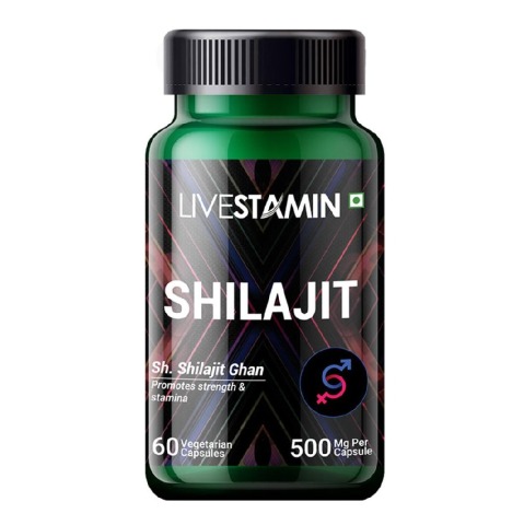 Livestamin Shilajit Extract,  60 veggie capsule(s) 