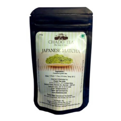 Chado Tea Japanese Matcha Tea in Can, 30 g Natural Chado Tea Japanese Matcha Tea in Can, 30 g Natural