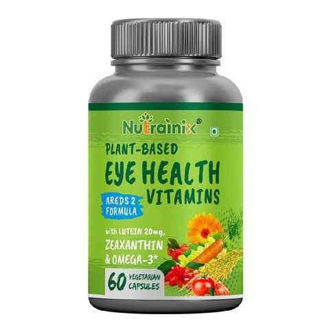 Nutrainix Plant Based Eye Health Vitamins,  60 capsules 