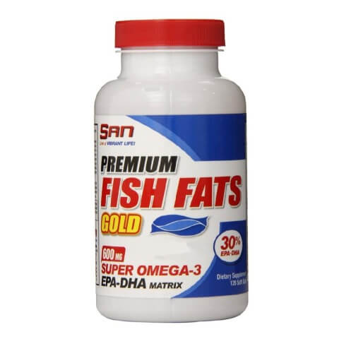 SAN Premium Fish Fats Gold, 120 softgels SAN Premium Fish Fats Gold, 120 softgels