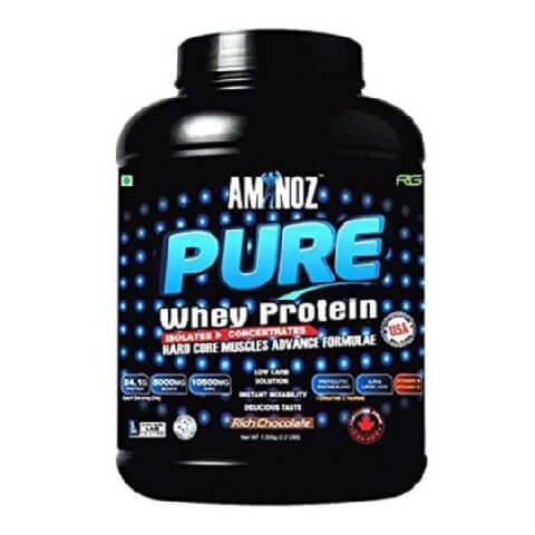 Aminoz Pure Whey Protein, 2.2 lb Chocolate Aminoz Pure Whey Protein, 2.2 lb Chocolate