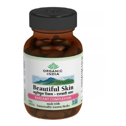 Organic India Beautiful Skin, 60 capsules Organic India Beautiful Skin, 60 capsules