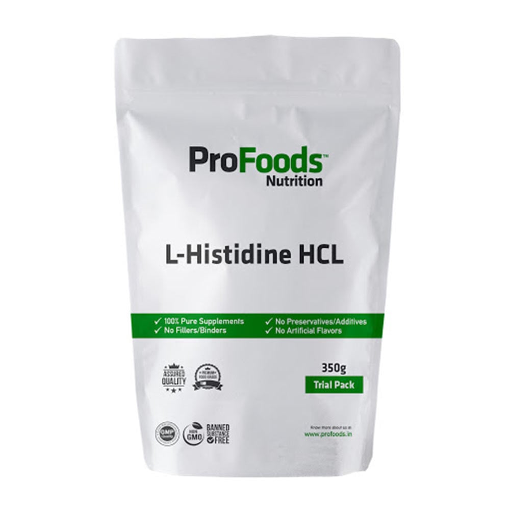 3 - ProFoods L Histidine HCL Powder,  350 g 