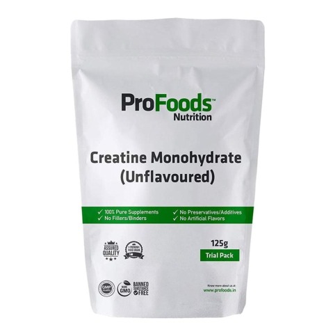 3 - ProFoods Creatine Monohydrate Powder,  Unflavoured  0.28 lb 