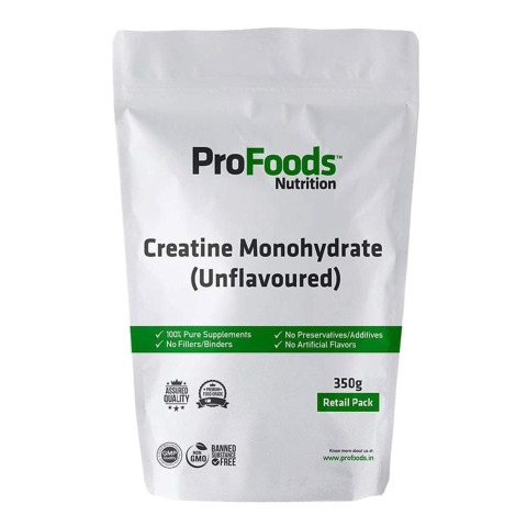 3 - ProFoods Creatine Monohydrate Powder, Unflavoured 0.77 lb