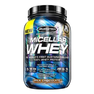 MuscleTech Micellar Whey Protein, 2 lb Chocolate