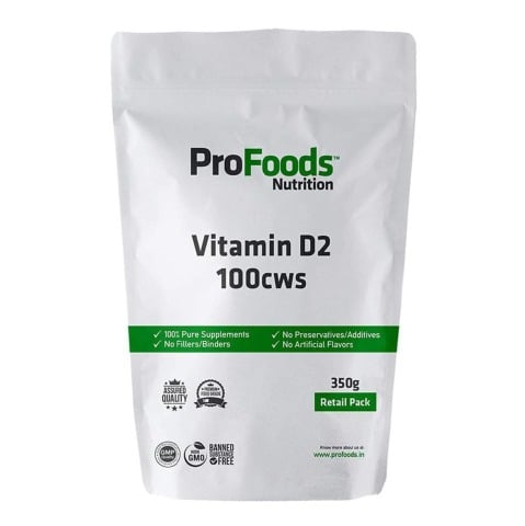 3 - ProFoods Vitamin D2 100cws Powder,  350 g 