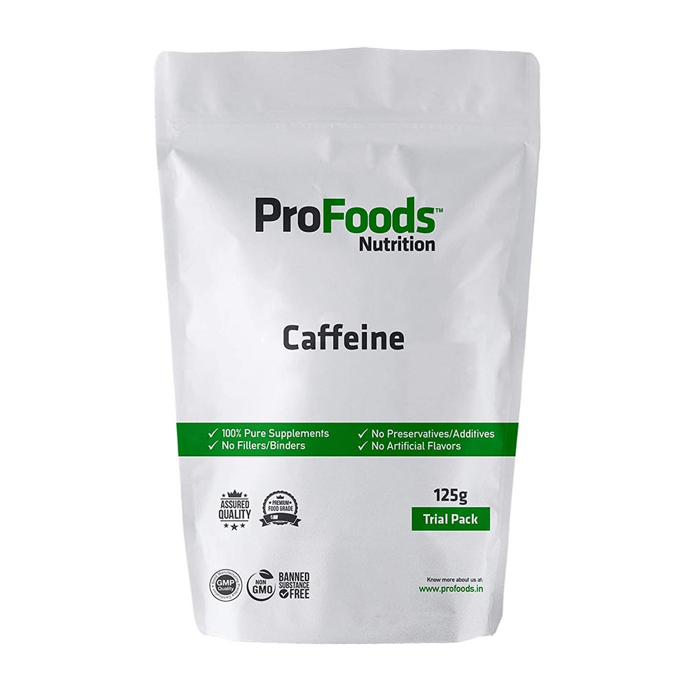 3 - ProFoods Caffeine Powder (Synthetic),  0.28 lb  Unflavoured 