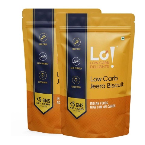 Lo! Foods Low Carb Keto,  Chocolate (Pack of 2)  90 g 