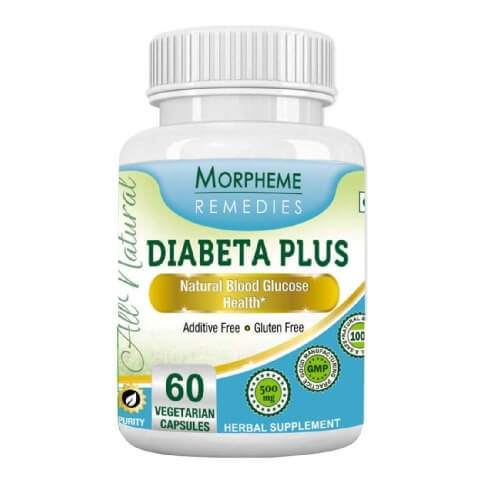 Morpheme Remedies Diabeta Plus (500 mg), 60 veggie capsule(s) Morpheme Remedies Diabeta Plus (500 mg), 60 veggie capsule(s)