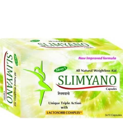 Shrey's Slimyano (Green Tea Extract), 30 capsules Unflavoured Shrey's Slimyano (Green Tea Extract), 30 capsules Unflavoured