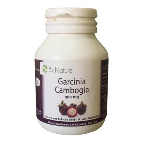 By Nature Garcinia Cambogia (500 mg),  60 capsules 