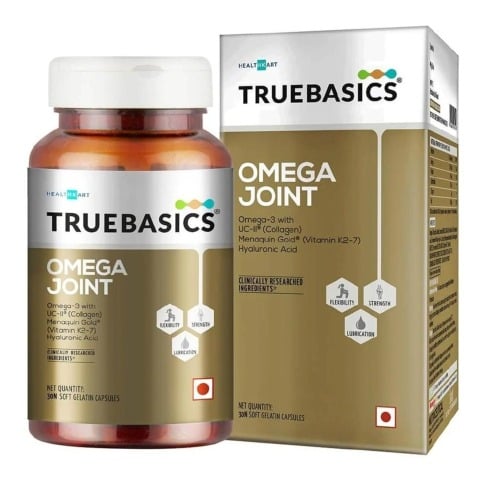 7 - TrueBasics Omega Joint with Collagen UC-II & Vitamin K2-7 OP,  30 capsules 