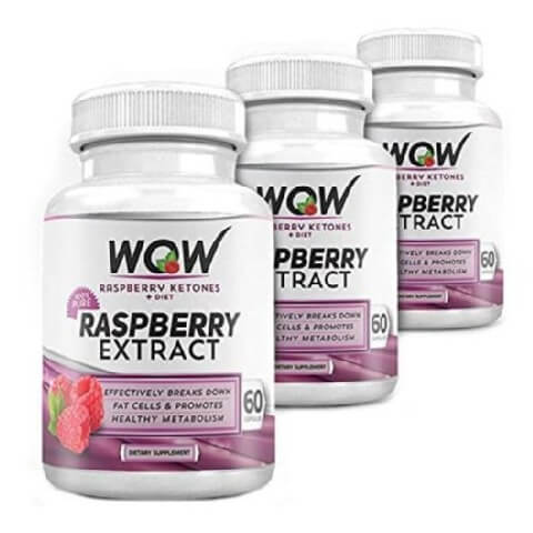 WOW Raspberry Ketones Plus Diet (Pack of 3), 60 capsules WOW Raspberry Ketones Plus Diet (Pack of 3), 60 capsules
