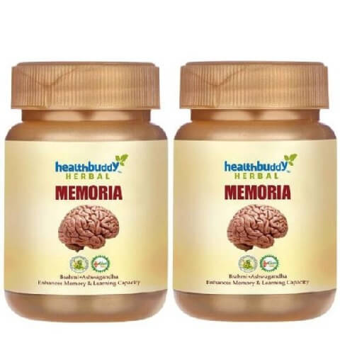 Healthbuddy Herbal Memoria Capsules (Pack of 2), 30 capsules Healthbuddy Herbal Memoria Capsules (Pack of 2), 30 capsules