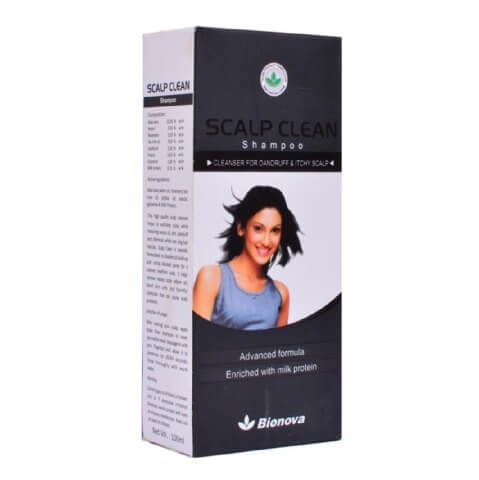 Bionova Scalp Clean Shampoo, 100 ml Cleanser for Dandruff Bionova Scalp Clean Shampoo, 100 ml Cleanser for Dandruff