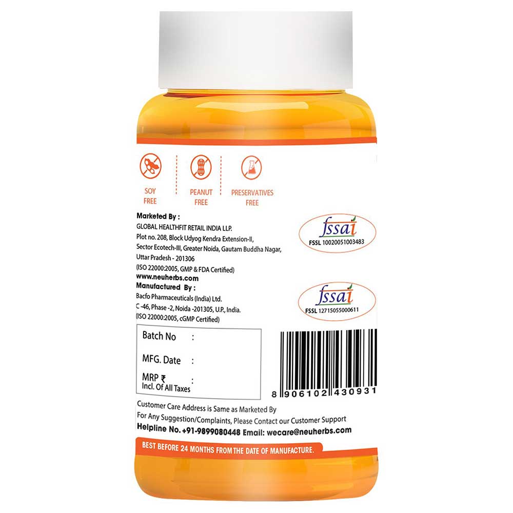 back - Neuherbs Triple Immune C (Vitamin C) Supplement,  60 tablet(s)  Unflavoured 