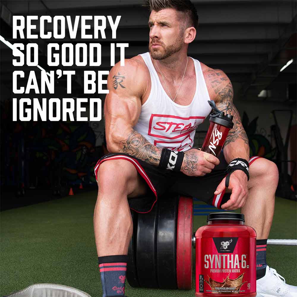 4 - BSN Syntha-6,  1.04 lb  Vanilla Ice Cream 