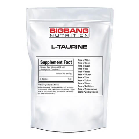 BigBang Nutrition L-Taurine, 0.22 lb Unflavoured BigBang Nutrition L-Taurine, 0.22 lb Unflavoured
