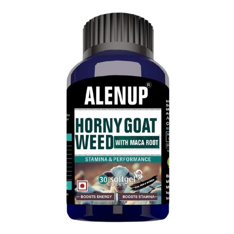 Alenup Horny Goat Weed & Maca Extract,  30 capsules 