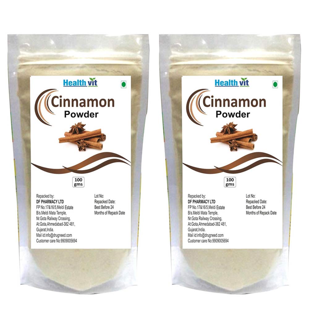 Healthvit Cinamon Powder, 100 g - Pack of 2