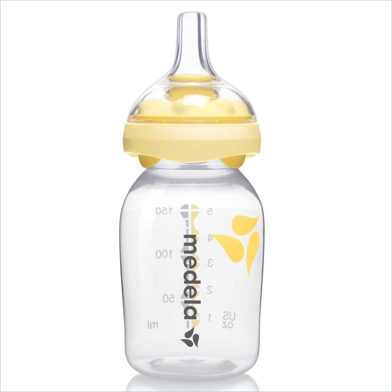 Medela Calma Solitaire with Breat Milk Bottle