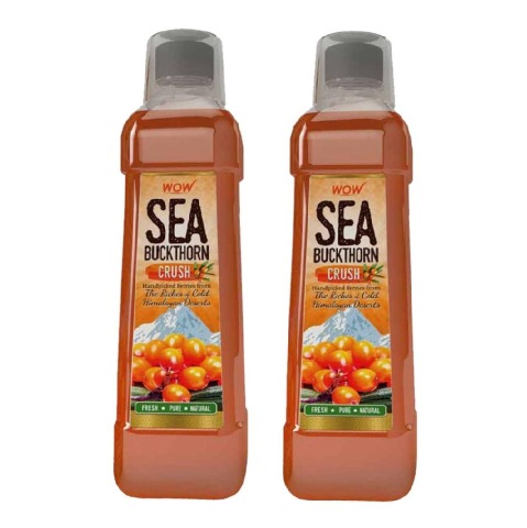 WOW Sea Buckthorn Crush - Pack of 2, 0.75 ml WOW Sea Buckthorn Crush - Pack of 2, 0.75 ml